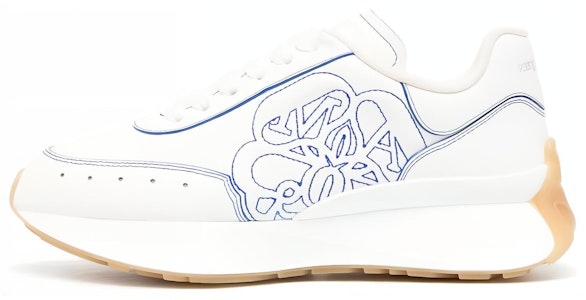 (W) 亚历山大·麦昆白色皮革低帮鞋 745023WIDN38818 Buy (W) 亚历山大·麦昆白色皮革低帮鞋 745023WIDN38818