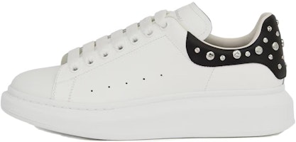 (Women) Alexander McQueen Leather Low-Top 'White' 586393WHWKH9089 (Women) Alexander McQueen Leather Low-Top 'White' 586393WHWKH9089