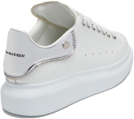 (Women) Alexander McQueen Leather Low Top 'White' 769116WIEE39071 Lookbook (Women) Alexander McQueen Leather Low Top 'White' 769116WIEE39071