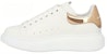 (Women) Alexander McQueen Leather Low Top 'White Fashion Round Toe' 718232WIEEL9094