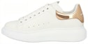 Buy (Women) Alexander McQueen Leather Low Top 'White Fashion Round Toe' 718232WIEEL9094