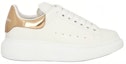 Order (Women) Alexander McQueen Leather Low Top 'White Fashion Round Toe' 718232WIEEL9094