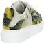 Lookbook (Women) Alexander McQueen Leather Low Top Lace Up Sneaker 'White Yellow Black' 718242WICU48942