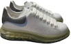 Order (Women) Alexander McQueen Leather Low Top Sneaker 'White Grey' 686522WIB9R9636