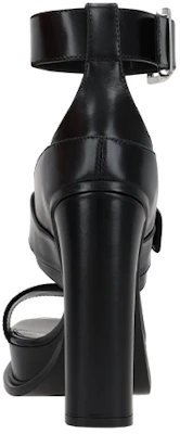 (W) Sandal Terbuka Kulit Alexander McQueen dengan Gesper 'Hitam' 734984WHSWD1081 Lookbook (W) Sandal Terbuka Kulit Alexander McQueen dengan Gesper 'Hitam' 734984WHSWD1081