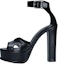Buy (W) Alexander McQueen Selipar Kulit Terbuka 'Black Fashion' 710039WIC761081