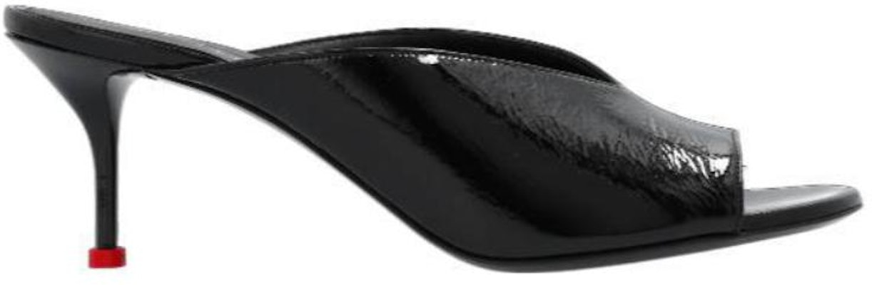 (W) 알렉산더 맥퀸 가죽 피프토 플랫 뮬 (블랙) 790126WIFF21037 Order (W) 알렉산더 맥퀸 가죽 피프토 플랫 뮬 (블랙) 790126WIFF21037