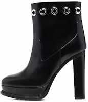 (Women) Alexander McQueen Leather Platform Ankle Boot 'Black High-Heel' 734970WHSWD1081 (Women) Alexander McQueen Leather Platform Ankle Boot 'Black High-Heel' 734970WHSWD1081