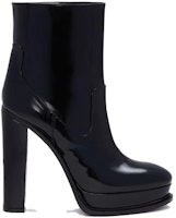 (W) Alexander McQueen Boot Ankle Platform Kulit 'Hitam' 734969WHSW01000 Order (W) Alexander McQueen Boot Ankle Platform Kulit 'Hitam' 734969WHSW01000
