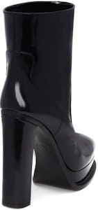 (W) Botín de Plataforma de Cuero Alexander McQueen 'Negro' 734969WHSW01000 Purchase (W) Botín de Plataforma de Cuero Alexander McQueen 'Negro' 734969WHSW01000