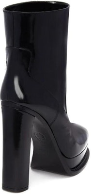 (Women) Alexander McQueen Leather Platform Ankle Boot 'Black' 734969WHSW01000 Purchase (Women) Alexander McQueen Leather Platform Ankle Boot 'Black' 734969WHSW01000