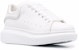 (W) Alexander McQueen Kulit Platform Low-Top 'Putih' 685666WIBN59000