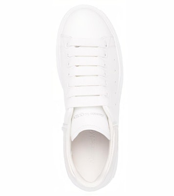 (Women) Alexander McQueen Leather Platform Low-Top 'White' 685666WIBN59000 Lookbook (Women) Alexander McQueen Leather Platform Low-Top 'White' 685666WIBN59000