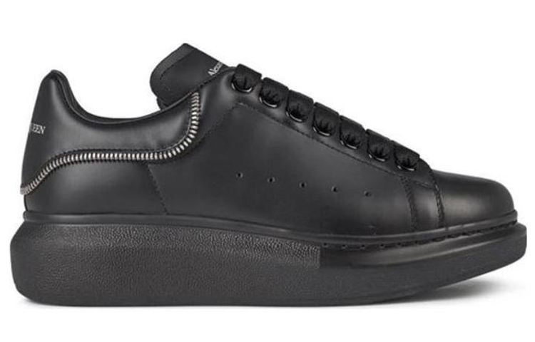 Order (Women) Alexander McQueen Leather Platform Low 'Black' 685670WIB9P1081