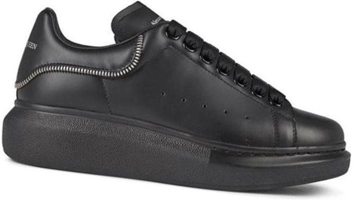 (Women) Alexander McQueen Leather Platform Low 'Black' 685670WIB9P1081 Lookbook (Women) Alexander McQueen Leather Platform Low 'Black' 685670WIB9P1081