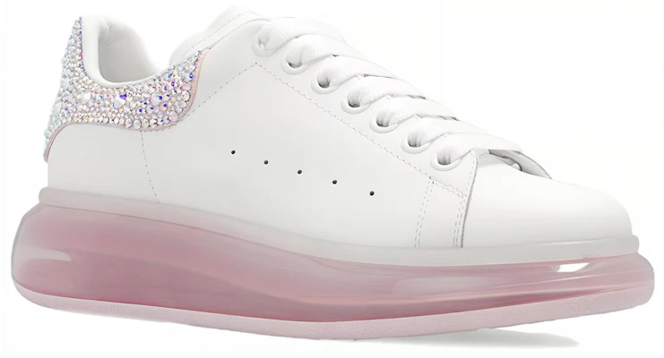 (Women) Alexander McQueen Leather Platform Low Top 'White Silver' 733019WICYC8937 Order (Women) Alexander McQueen Leather Platform Low Top 'White Silver' 733019WICYC8937
