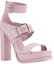 Order (W) Alexander McQueen Sandal Platform Kulit 'Pink Buckle' 734984WHSWD5739
