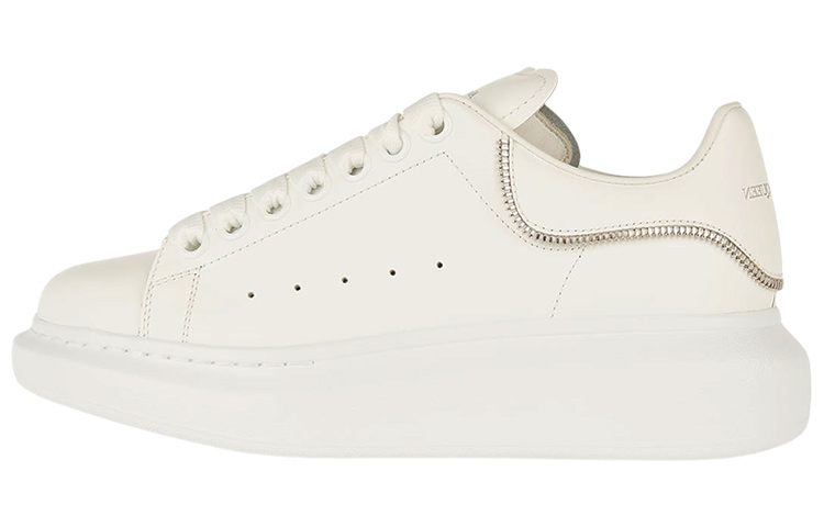 (Women) Alexander McQueen Leather Platform Sneaker 'White Fashion' 685670WIB9P9071
