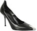 Order (W) Alexander McQueen Kulit Stiletto Hujung Runcing 'Hitam' 709996WHSWD1081