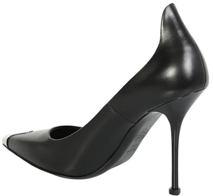 (Women) Alexander McQueen Leather Pointed-Toe Stiletto 'Black' 709996WHSWD1081 Lookbook (Women) Alexander McQueen Leather Pointed-Toe Stiletto 'Black' 709996WHSWD1081