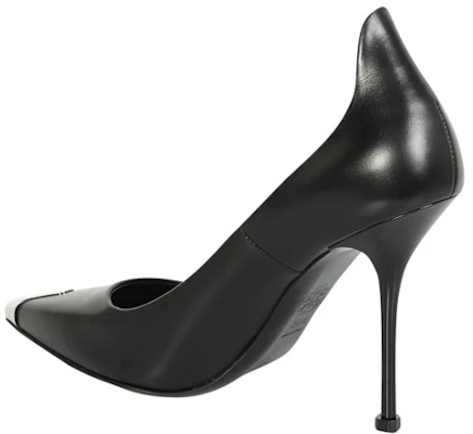 (Women) Alexander McQueen Leather Pointed-Toe Stiletto 'Black' 709996WHSWD1081 Lookbook (Women) Alexander McQueen Leather Pointed-Toe Stiletto 'Black' 709996WHSWD1081