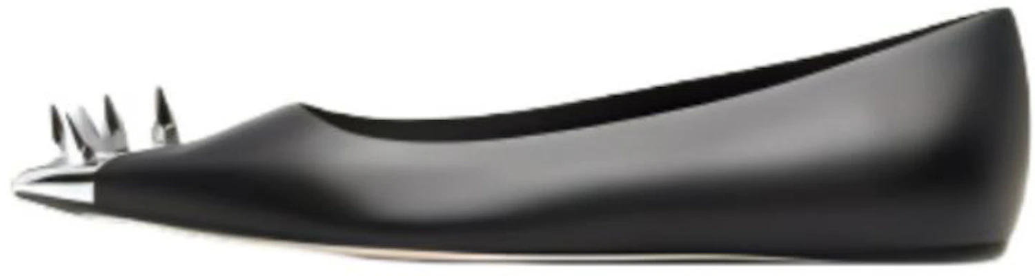 (Women) Alexander McQueen Leather Pointed Toe Slip-On 'Black' 651815WIA141081 Buy (Women) Alexander McQueen Leather Pointed Toe Slip-On 'Black' 651815WIA141081