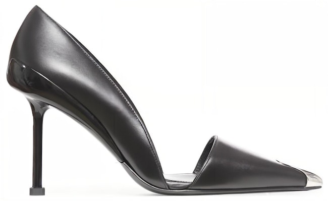 (Women) Alexander McQueen Leather Pointed Toe Slip-On Black 'Comfortable Versatile Non-Slip Wear-Resistant Stiletto High Heels' 768104WIEA31081 Order (Women) Alexander McQueen Leather Pointed Toe Slip-On Black 'Comfortable Versatile Non-Slip Wear-Resistant Stiletto High Heels' 768104WIEA31081