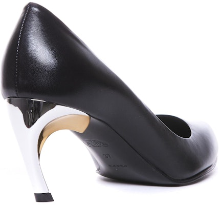(Women) Alexander McQueen Leather Pointed Toe Slip-On Stiletto 6.5cm 'Black' 780687WIEX21399 Lookbook (Women) Alexander McQueen Leather Pointed Toe Slip-On Stiletto 6.5cm 'Black' 780687WIEX21399