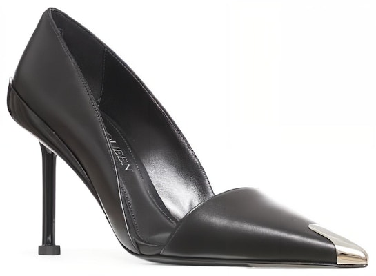 (Women) Alexander McQueen Leather Pointed Toe Slip-On Black 'Comfortable Versatile Non-Slip Wear-Resistant Stiletto High Heels' 768104WIEA31081 Lookbook (Women) Alexander McQueen Leather Pointed Toe Slip-On Black 'Comfortable Versatile Non-Slip Wear-Resistant Stiletto High Heels' 768104WIEA31081