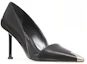 Lookbook (W) Alexander McQueen Leren Puntige Slip-On Zwart ''Comfortabele Antislip Hoge Hak'' 768104WIEA31081