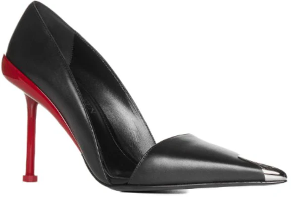 (W) Alexander McQueen Leren Puntige Slip-On Stiletto ''Zwart'' 768104WIEA31695 Lookbook (W) Alexander McQueen Leren Puntige Slip-On Stiletto ''Zwart'' 768104WIEA31695