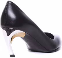 Lookbook (Women) Alexander McQueen Leather Pointed Toe Slip-On Stiletto 6.5cm 'Black' 780687WIEX21399