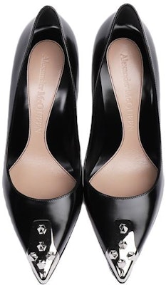 (Women) Alexander McQueen Leather Pump Black 'Elegant Simplicity Stiletto' 633504WHV7B1081 Lookbook (Women) Alexander McQueen Leather Pump Black 'Elegant Simplicity Stiletto' 633504WHV7B1081
