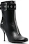Lookbook (W) Stivaletto Tacco Stiletto in Pelle Alexander McQueen Punta Tonda ''Nero'' 757505WIDR3