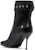 (W) Alexander McQueen But Stiletto Kulit Hujung Bulat 'Hitam' 757505WIDR3