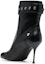 Purchase (W) Alexander McQueen But Stiletto Kulit Hujung Bulat 'Hitam' 757505WIDR3