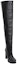 Lookbook (Women) Alexander McQueen Leather Round Toe Tall Boots 'Black' 745241WIDR21000