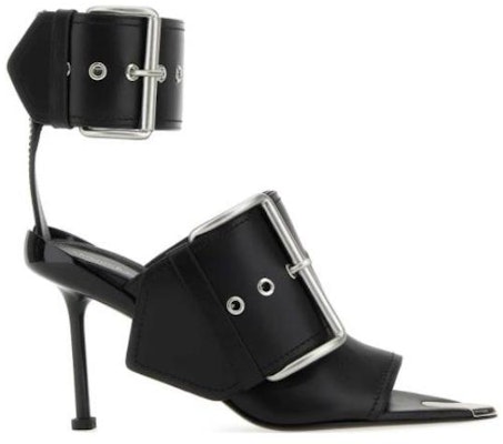 (Women) Alexander McQueen Leather Sandal 'Fashion Elegance' 768109WIEA31081 Order (Women) Alexander McQueen Leather Sandal 'Fashion Elegance' 768109WIEA31081