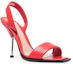 Order (W) Sandal Kulit Alexander McQueen 'Fesyen Merah' 651808WHS4I6454