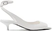 Order (W) Sandalia de Cuero Alexander McQueen 'Hebilla Blanca' 757494WIEA19359
