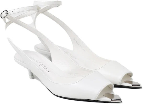 (W) Sandalia de Cuero Alexander McQueen 'Hebilla Blanca' 757494WIEA19359 Lookbook (W) Sandalia de Cuero Alexander McQueen 'Hebilla Blanca' 757494WIEA19359