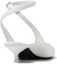 Shop (W) Sandalia de Cuero Alexander McQueen 'Hebilla Blanca' 757494WIEA19359
