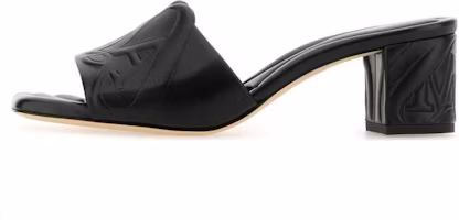 (Women) Alexander McQueen Leather Sandals 'Black' 780713WIEAD1000 (Women) Alexander McQueen Leather Sandals 'Black' 780713WIEAD1000