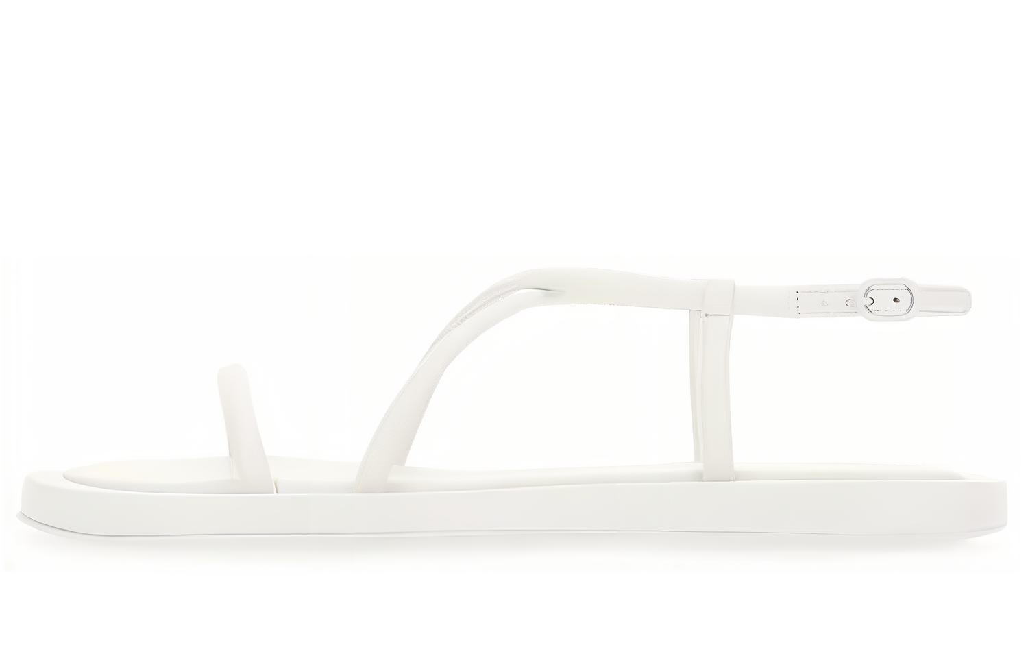 (Women) Alexander McQueen Leather Sandals 'Simplistic White' 667371WHW269358