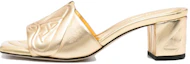 Buy (W) Ciabatta in Pelle Alexander McQueen ''Oro'' 780713WIF138000