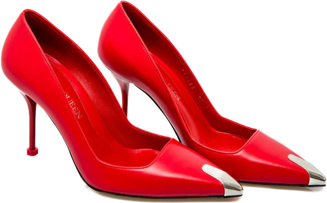 (Women) Alexander McQueen Leather Slip-On 'Red High Heel' 757495WIEA16088 Lookbook (Women) Alexander McQueen Leather Slip-On 'Red High Heel' 757495WIEA16088