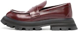 Buy (W) Alexander McQueen Leder-Slip-On-Loafer ''Braun'' 666328WIDU06159