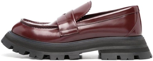 (Women) Alexander McQueen Leather Slip-On Loafers 'Brown' 666328WIDU06159 (Women) Alexander McQueen Leather Slip-On Loafers 'Brown' 666328WIDU06159