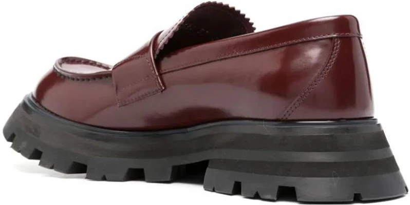 (W) Alexander McQueen Leder-Slip-On-Loafer ''Braun'' 666328WIDU06159 Purchase (W) Alexander McQueen Leder-Slip-On-Loafer ''Braun'' 666328WIDU06159
