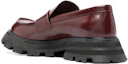 Purchase (W) Alexander McQueen Leder-Slip-On-Loafer ''Braun'' 666328WIDU06159